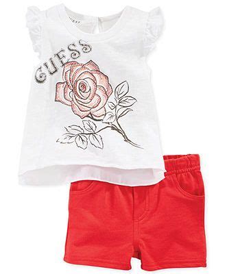 guess baby girls tees